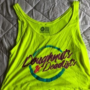 Bright Yellow Crop Top